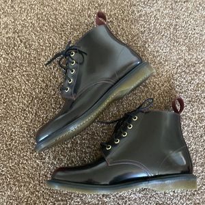 Dr. Martens Emmeline Cherry Red Arcadia Womens Size 9 NWOB